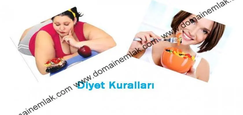 Diyet İçin Önemli Kurallar