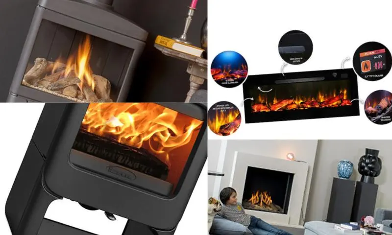 Odunlu Şömine ile Doğal Sıcaklık